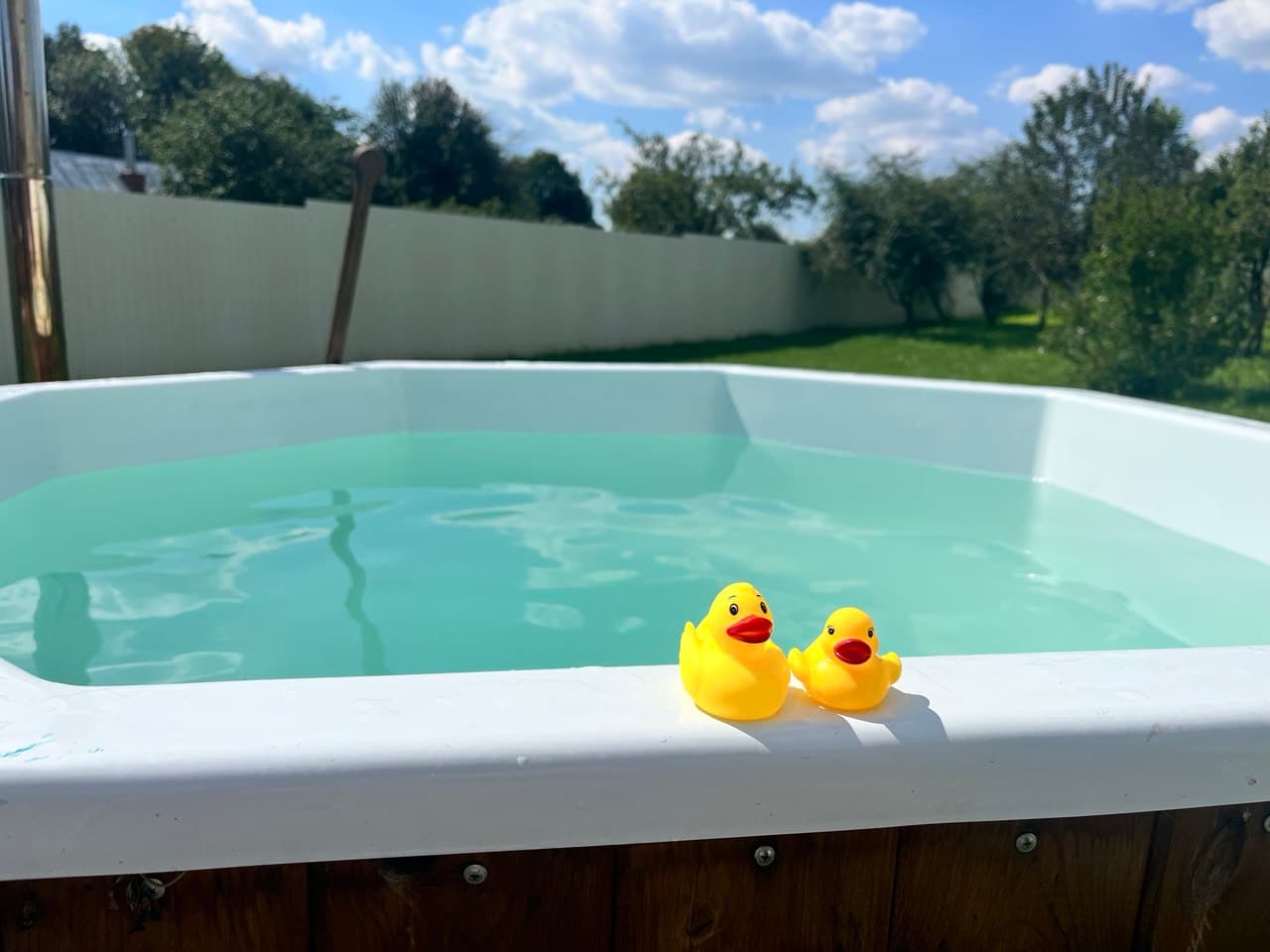 Купель Терма на участке